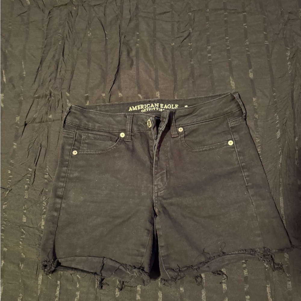 American Eagle Dark Wash Denim Shorts